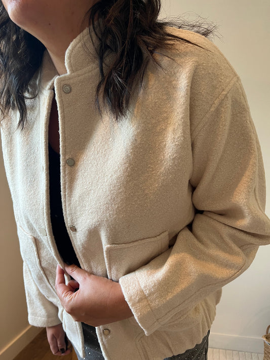 Bomber bouclette "Ali"