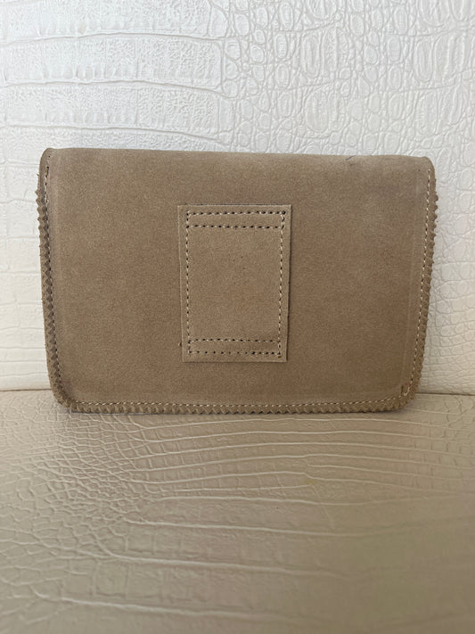 Porte feuille Beige