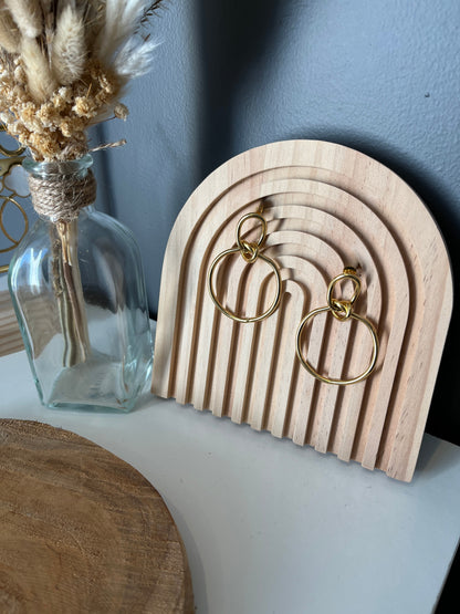 Boucles d'oreilles cercle