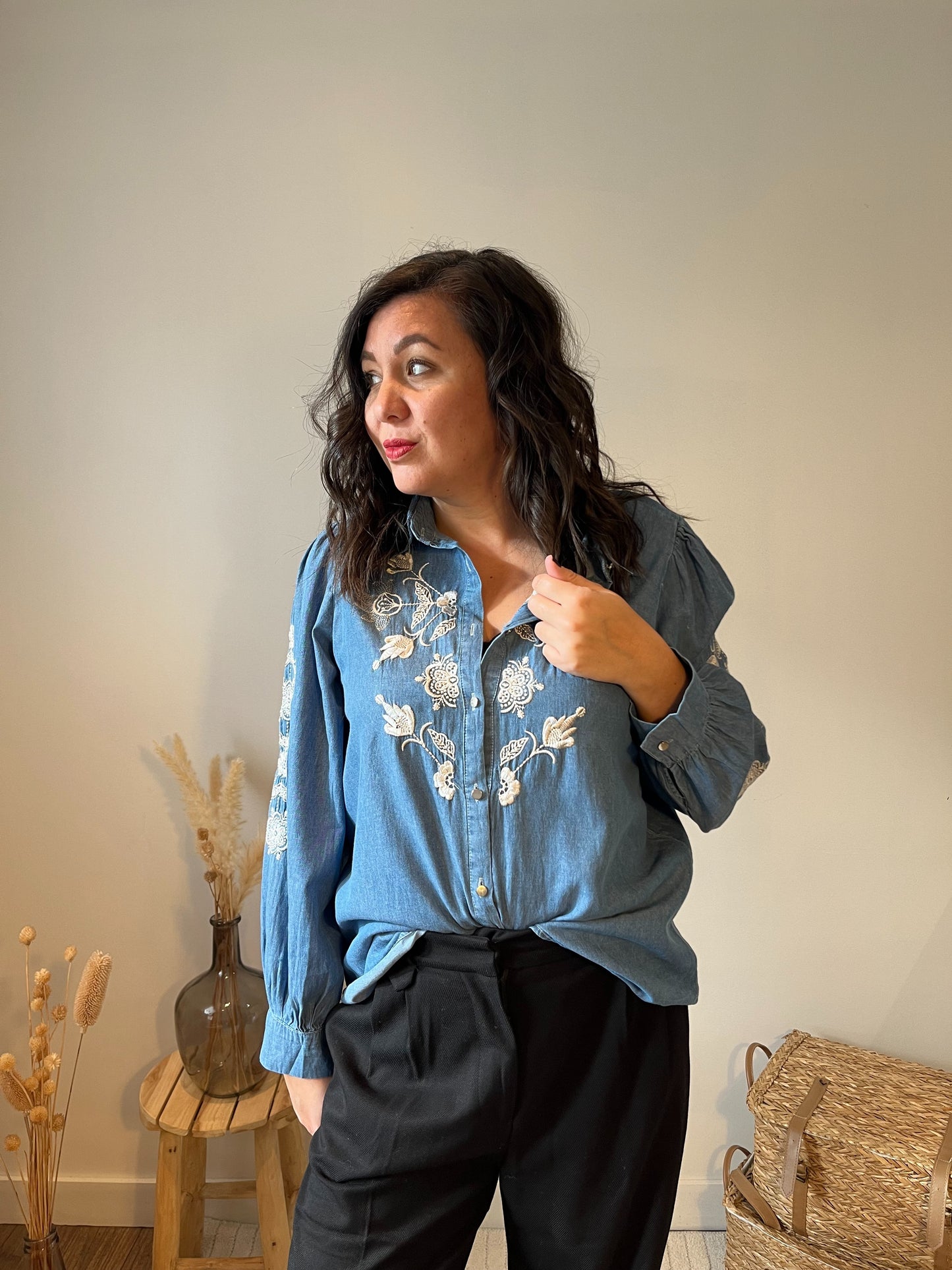 Chemise en Jean "Bianca"