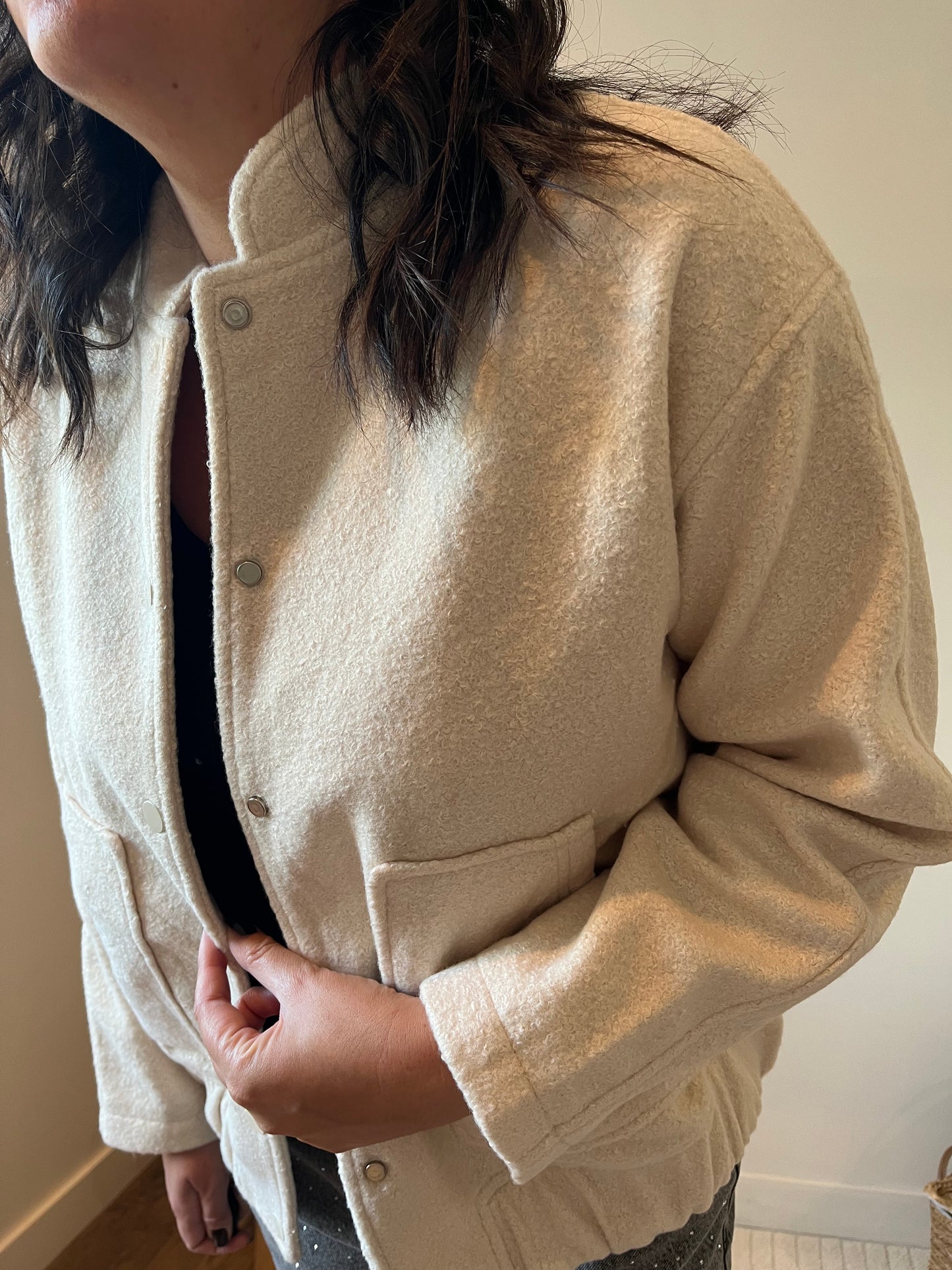 Bomber bouclette "Ali"