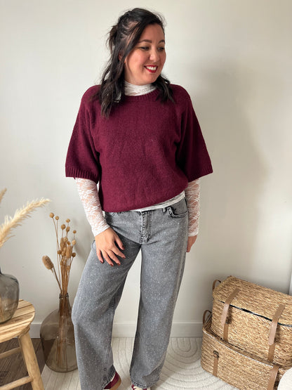 Pull "Alba" Manche 3/4