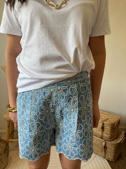 Short à fleurs - "Delphéa"