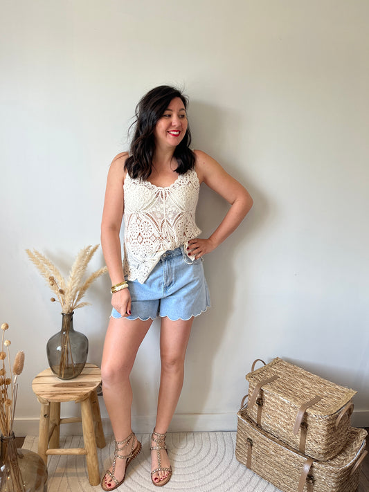Short en jean  "Dessa"