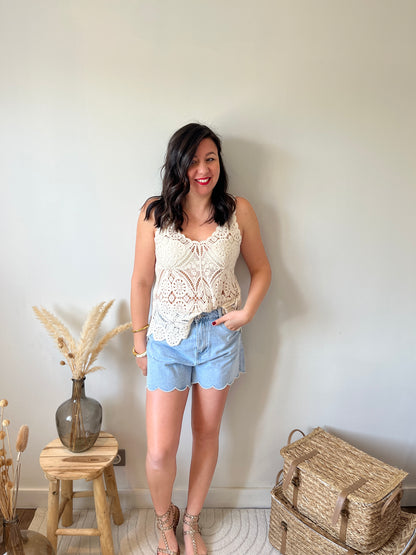 Short en jean  "Dessa"