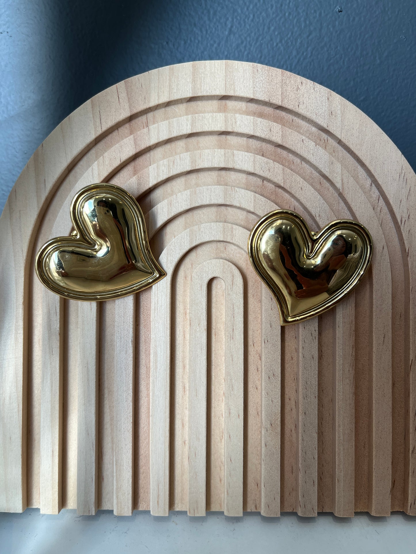 Boucles d'oreilles coeur