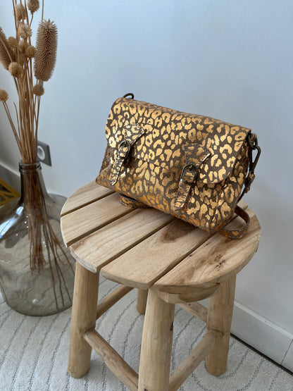 Sac Bandoulière léopard