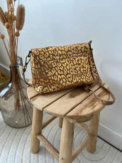 Sac Bandoulière léopard