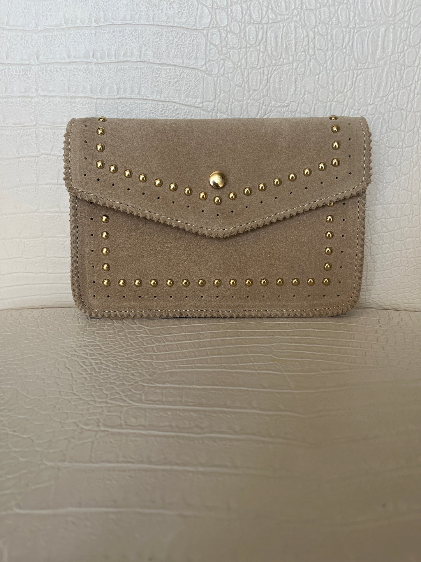 Porte feuille Beige