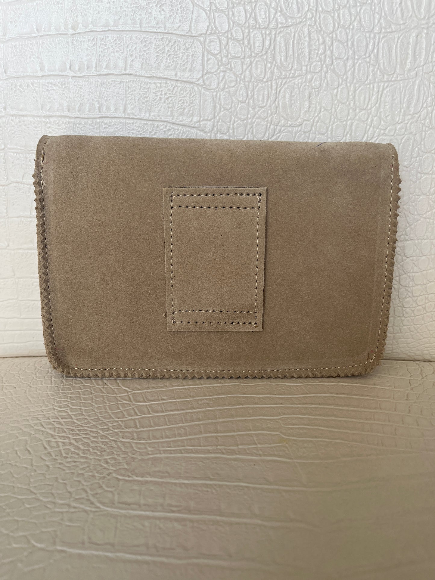 Porte feuille Beige