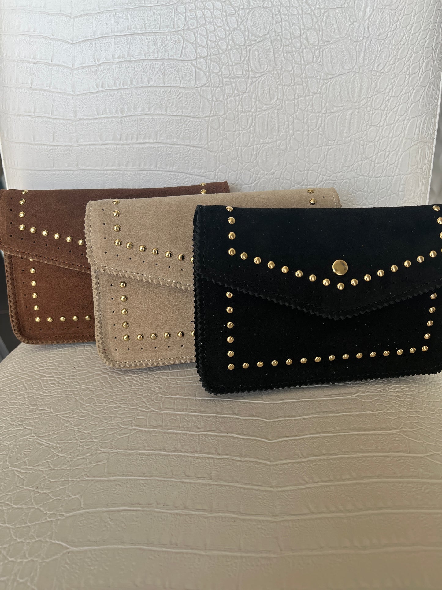 Porte feuille Beige