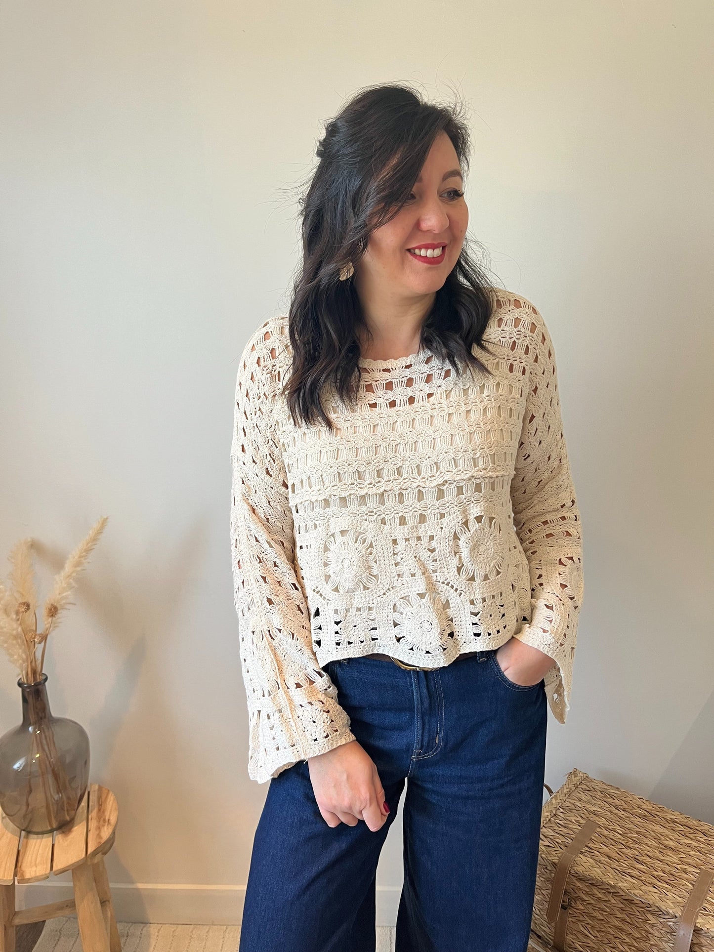 Pull en crochet "Electra"