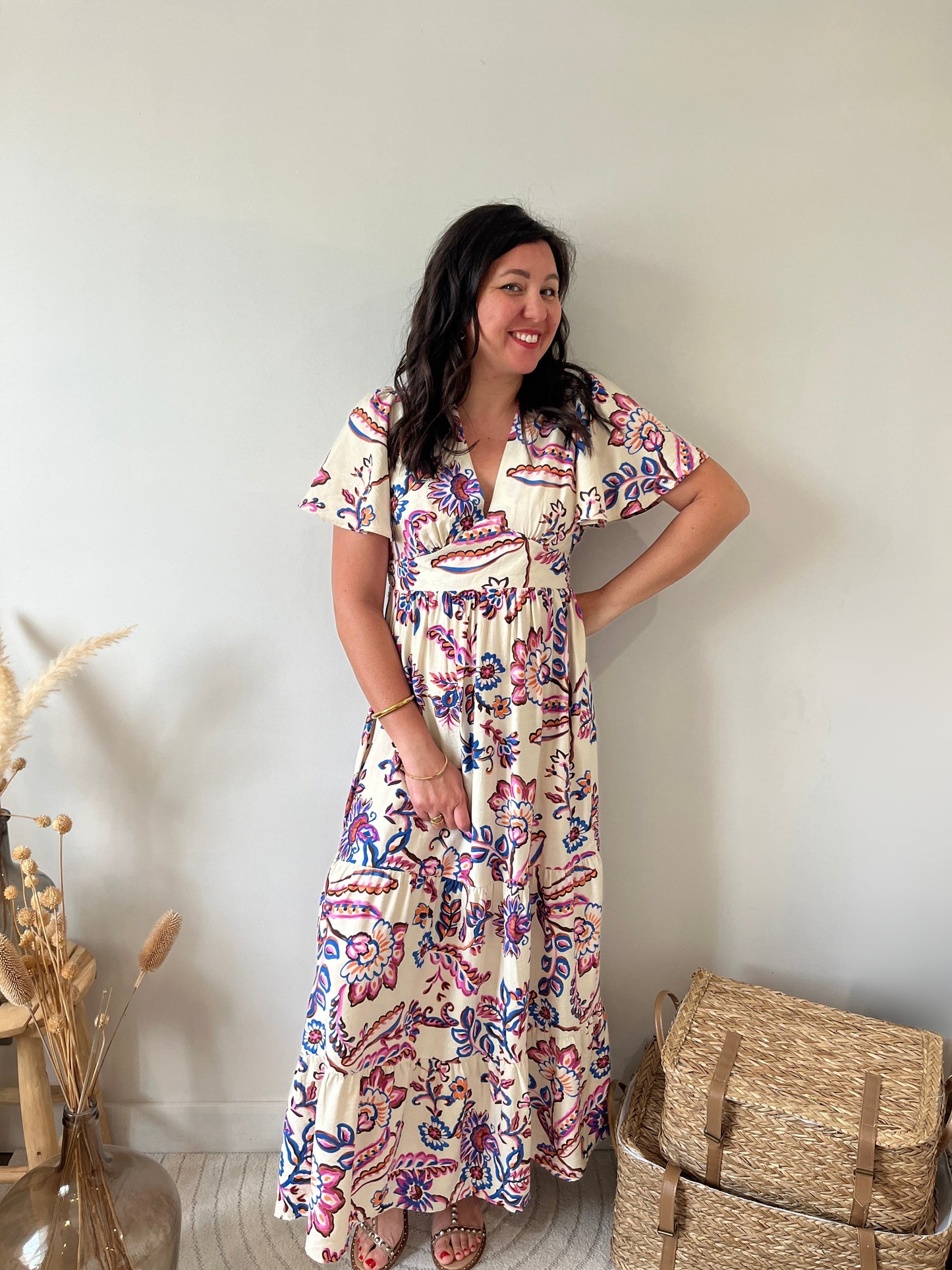 Robe longue "Elyora"